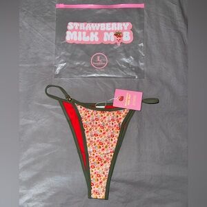 Strawberry Milk Mob Bikini Bottom